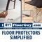 Floor Protectors Simplified by 1877FloorGuy is your go to source for your floor protection needs