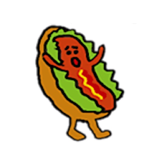 Funny American Foods Sticker icon