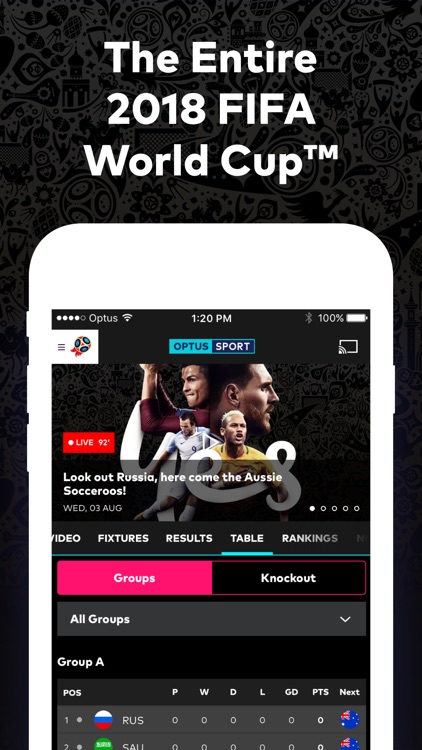 Optus Sport screenshot-0
