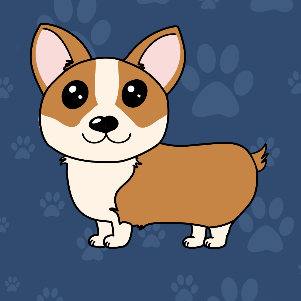 Corgi Puns - cute dog stickers App Icon