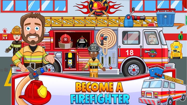 My Town : Fire station Rescue