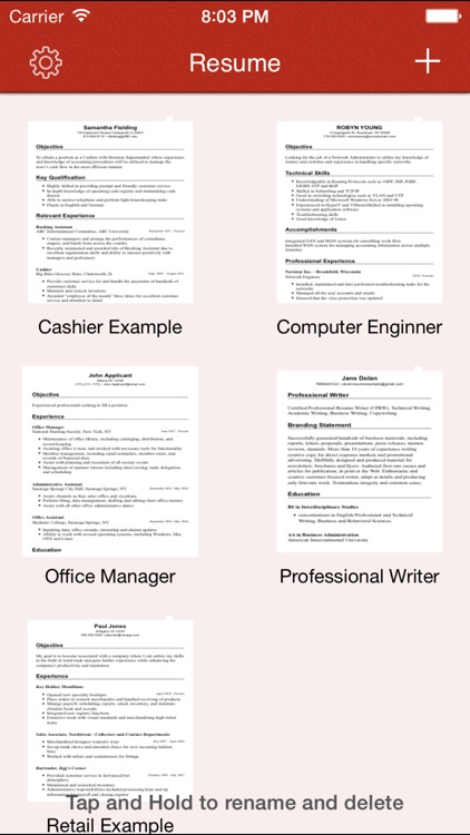 Resume Plus screenshot-3