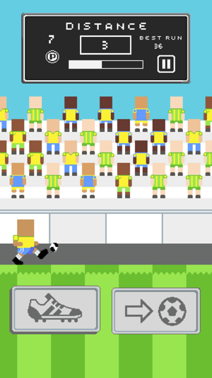 Dribble Runner: soccer star