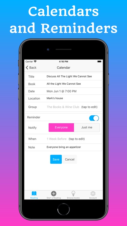 Bookship - A Virtual Book Club screenshot-7