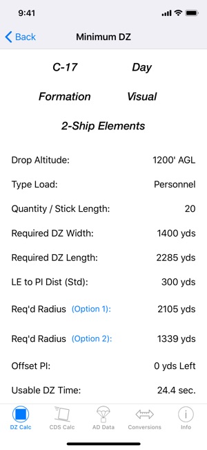 DZ Calc: Drop Zone Calculator(圖2)-速報App