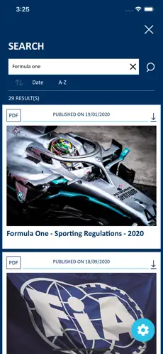 Screenshot 6 FIA Sport iphone