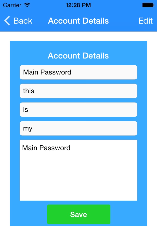 My Password Saver screenshot 3