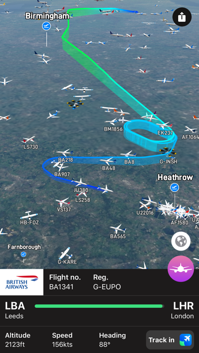 Plane Finder 3D Screenshot 1