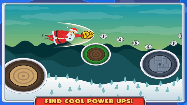 Diving Santa Jetpack Ride Jump