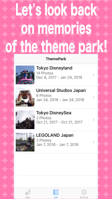 ThemeParkGo - for Japan. screenshot 2