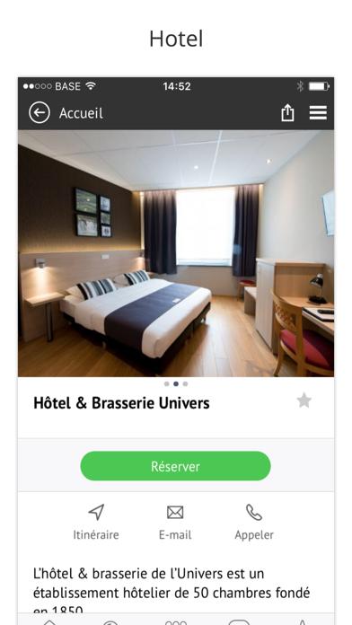 Hotel L'Univers & Brasserie screenshot 2