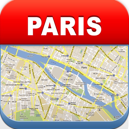 Париж Offline Map - Город метро Airport