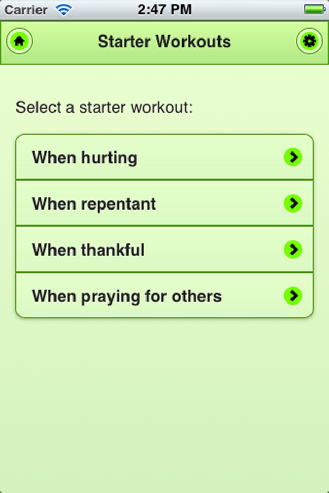 Prayer Zone Workout screenshot 3