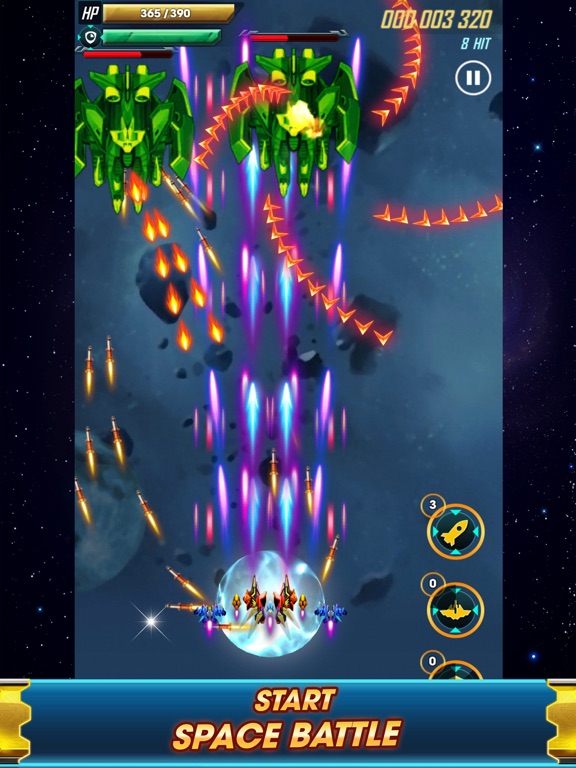 Screenshot #4 pour Galaxy Shooter PVP Combat