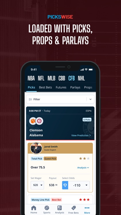 Pickswise Sports Betting