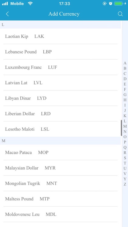 Simple Currency-Calculation