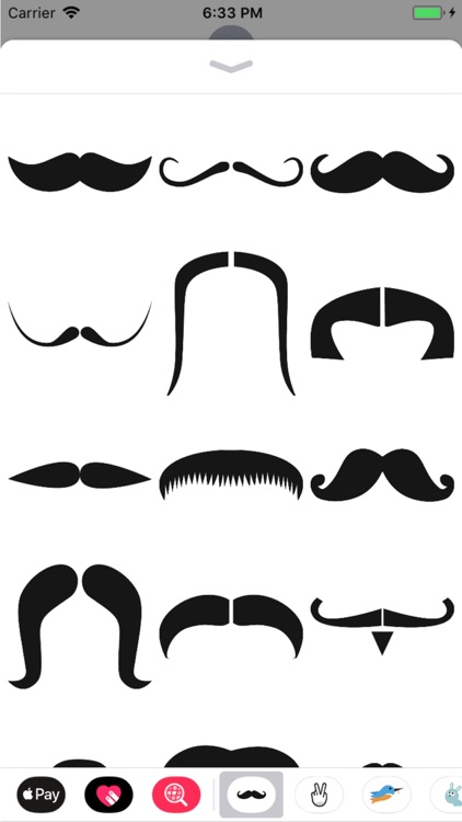 Moustache Stickers