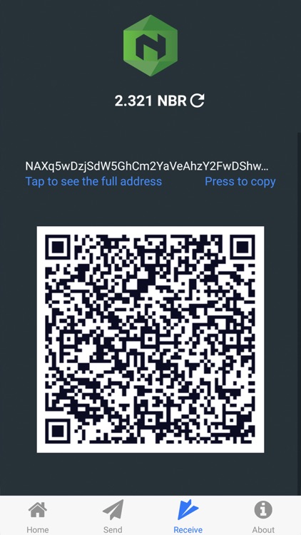 Nióbio Cash Wallet screenshot-3