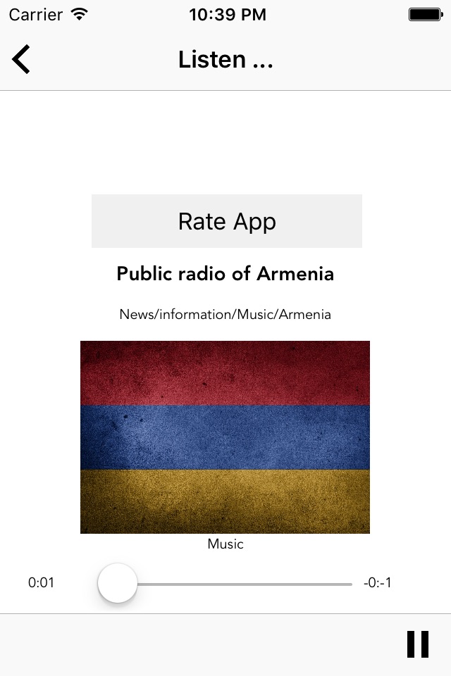 Armenian Radios Music News screenshot 2