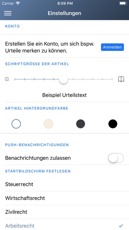 Aktuelle Urteile screenshot-6