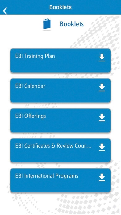 How to cancel & delete EBI Training from iphone & ipad 1