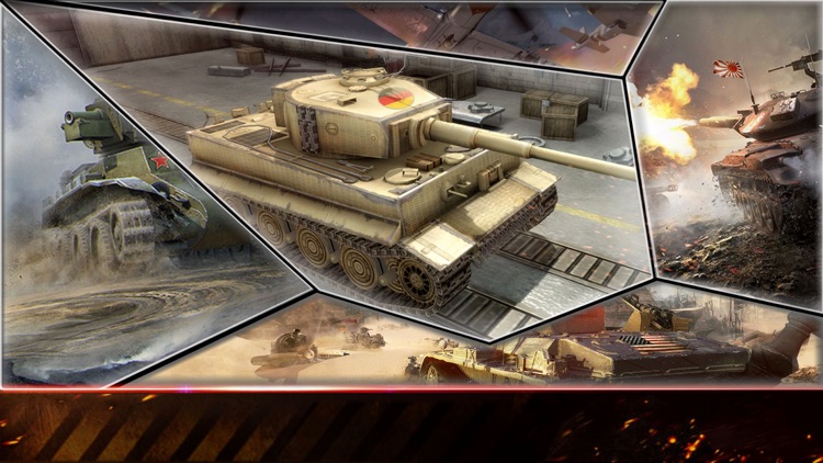 Tanks Fury : 3D World War Game
