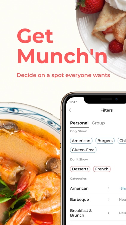 Munch - Restaurant Discovery