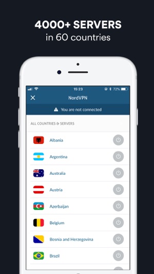 VPN: Unbegrenzt NordVPN Screenshot