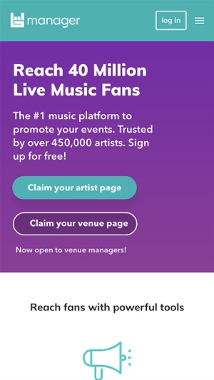 Bandsintown Manager