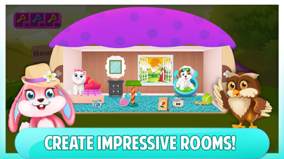 How to cancel & delete Cute Pet House Decoration Game from iphone & ipad 4