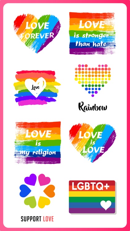 Gay Pride Month LGBT Stickers