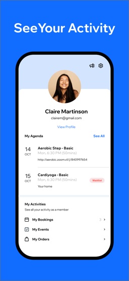 Spaces: Follow Businesses app screenshot