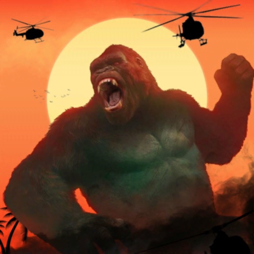 Godzilla Kong City Destruction Icon