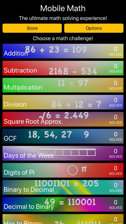 Mobile Math ™