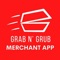 Track and view orders, sales, customers, and more with the Grab N Grub merchant app