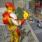 Real City Superhero Fireman
