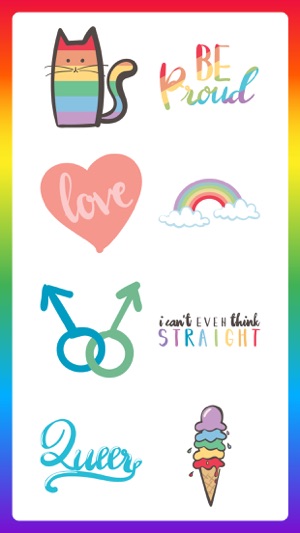 LGBT Gay Pride Month Sticker(圖1)-速報App