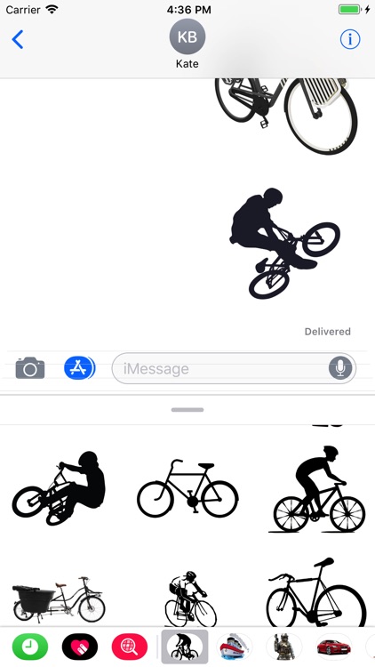 Bicycle Stickers screenshot-3