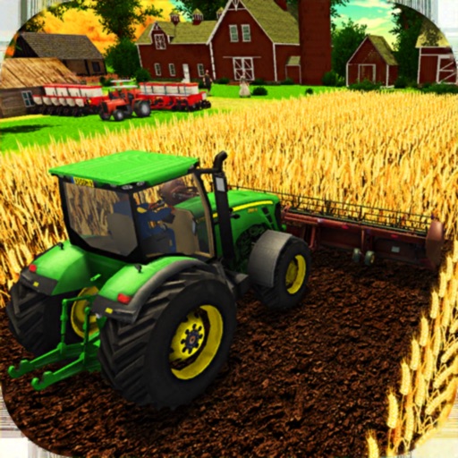 Farming Tractor Harvesting Sim