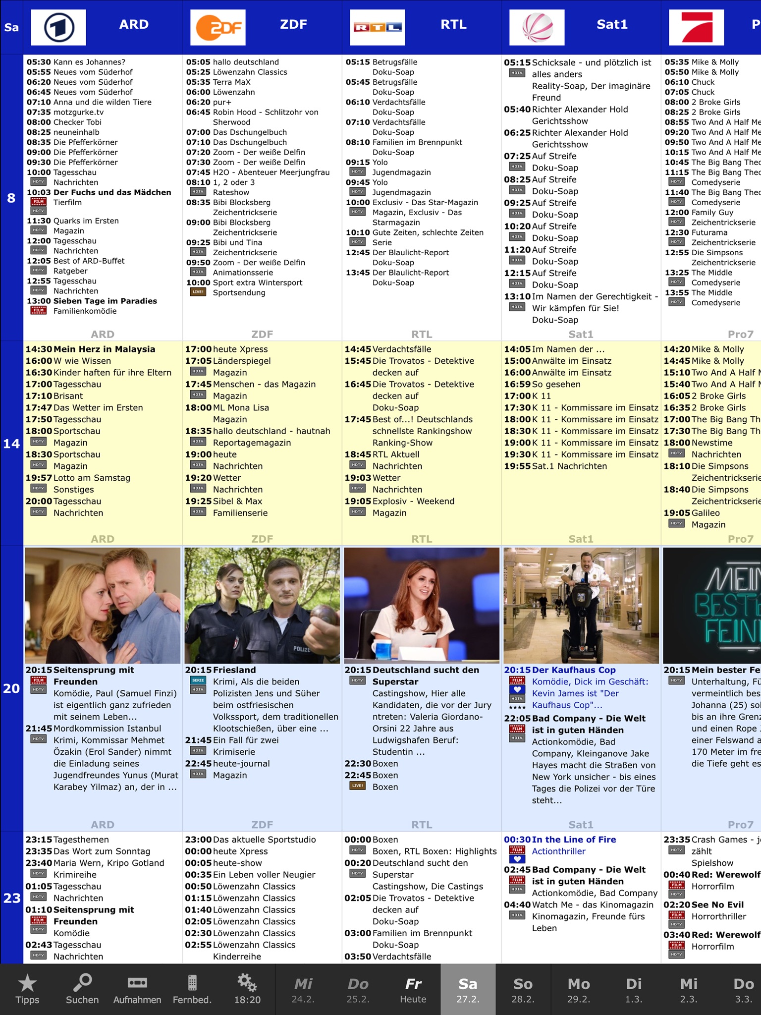 TV PRIMETIME - TV Programm screenshot 2