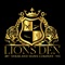 With the Lions Den Shear and Shave Co