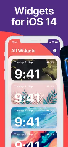 Captura 4 Widgets GO! Temas Iconos iphone