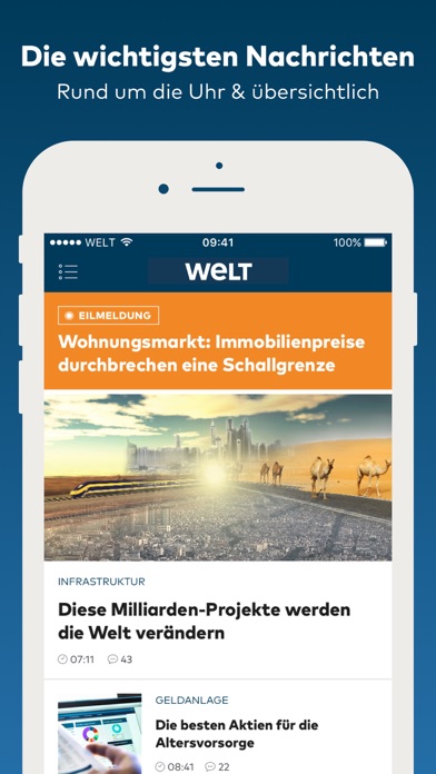 WELT News – Nachrichten liveのおすすめ画像1