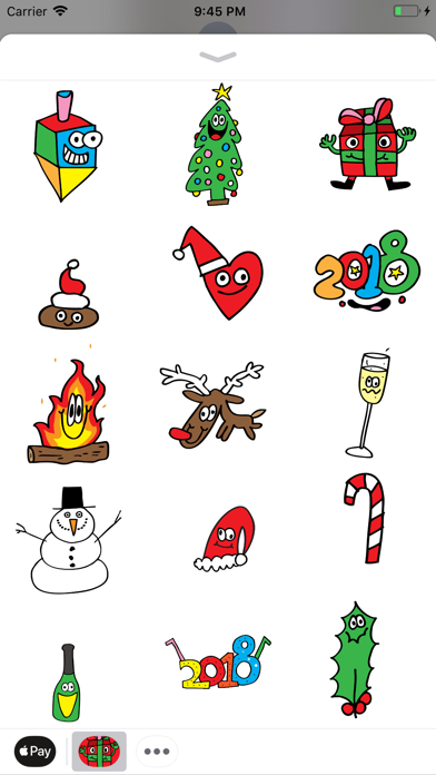 Holidaze Animated Sticker screenshot 4