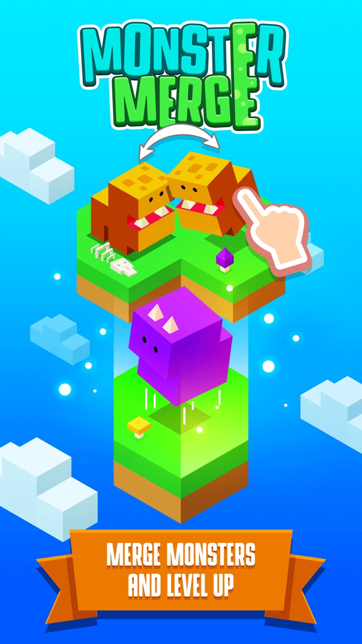 Monster Merge Hack screenshot 1 - iOS game interface