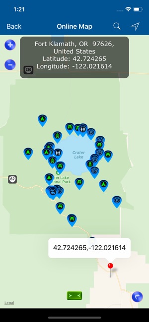 Crater Lake National Park Map(圖3)-速報App