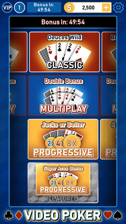 Video Poker Multi Bonus screenshot-3