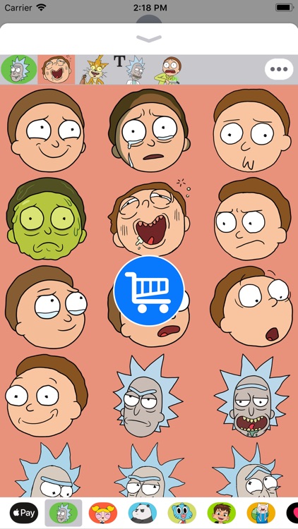 Rick and Morty Moji screenshot-5