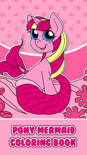 Pony Mermaid Coloring Book(圖1)-速報App