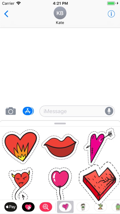 Love Heart Stickers Pro